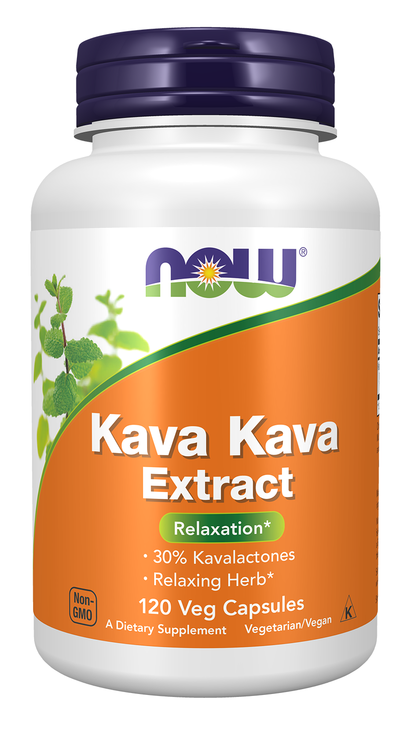 NOW Kava Kava Extract 250mg - 120vcaps.