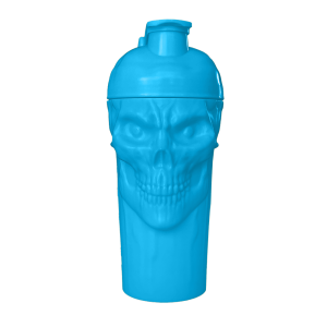 JNX SPORTS Shaker czaszka Niebieski