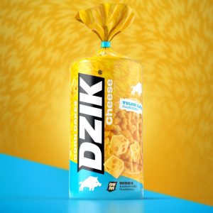 WK DZIK Wafle Kukurydziane Low Fat - Ser