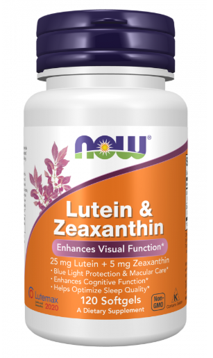 NOW Lutein & Zeaxanthin - 120softgels