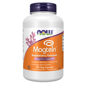 NOW Magtein™ Magnesium L-Threonate - 180vcaps.