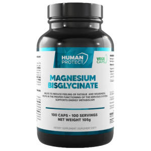 Human Protect Magnesium Bisglycinate - 100vcaps.