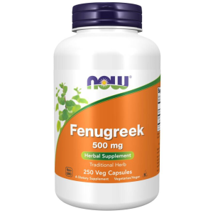 NOW Fenugreek 500mg - 250vcaps.