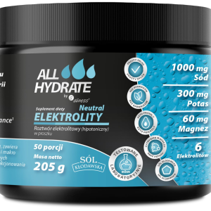 Aliness ALLHydrate Elektrolity 205g - Naturalny