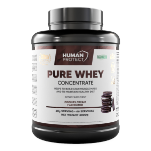 Human Protect Pure Whey 2kg - Krem Ciasteczkowy