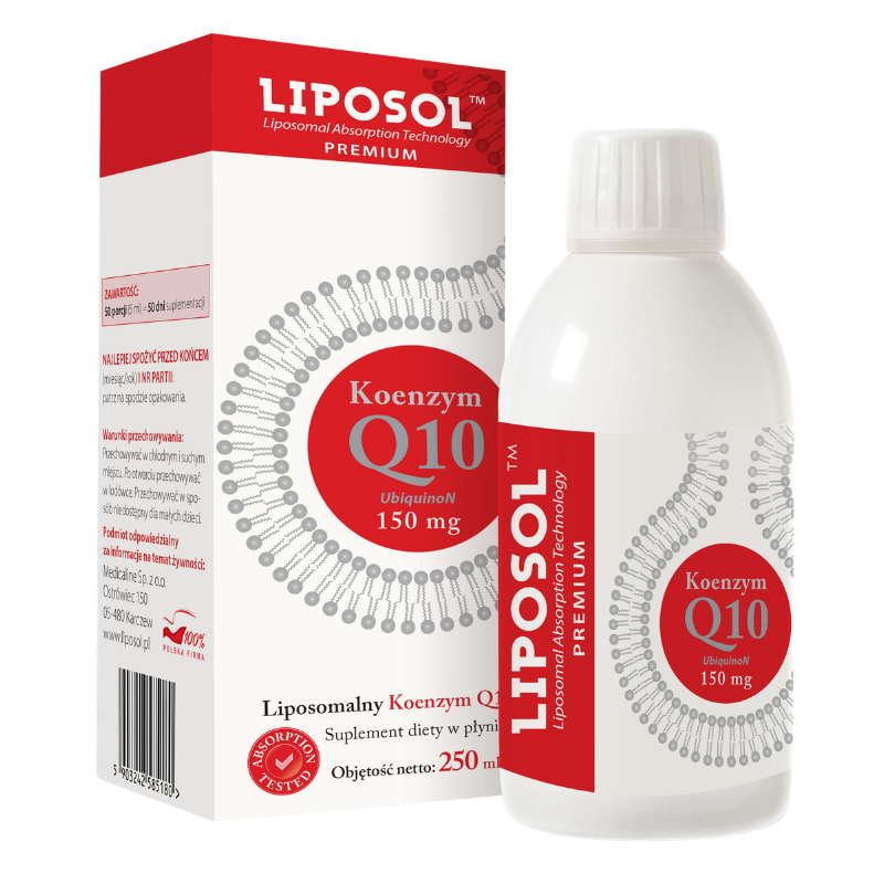 Aliness Liposomalna Koenzym Q10 UbiquinoN - 250ml