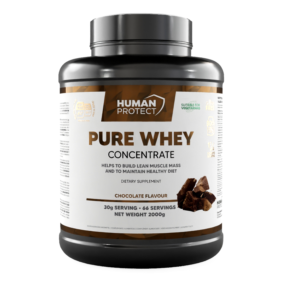 Human Protect Pure Whey 2kg - Krówka