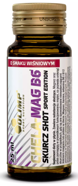 Olimp Chela-Mag B6 Skurcz Sport 25ml - Pomarańcza