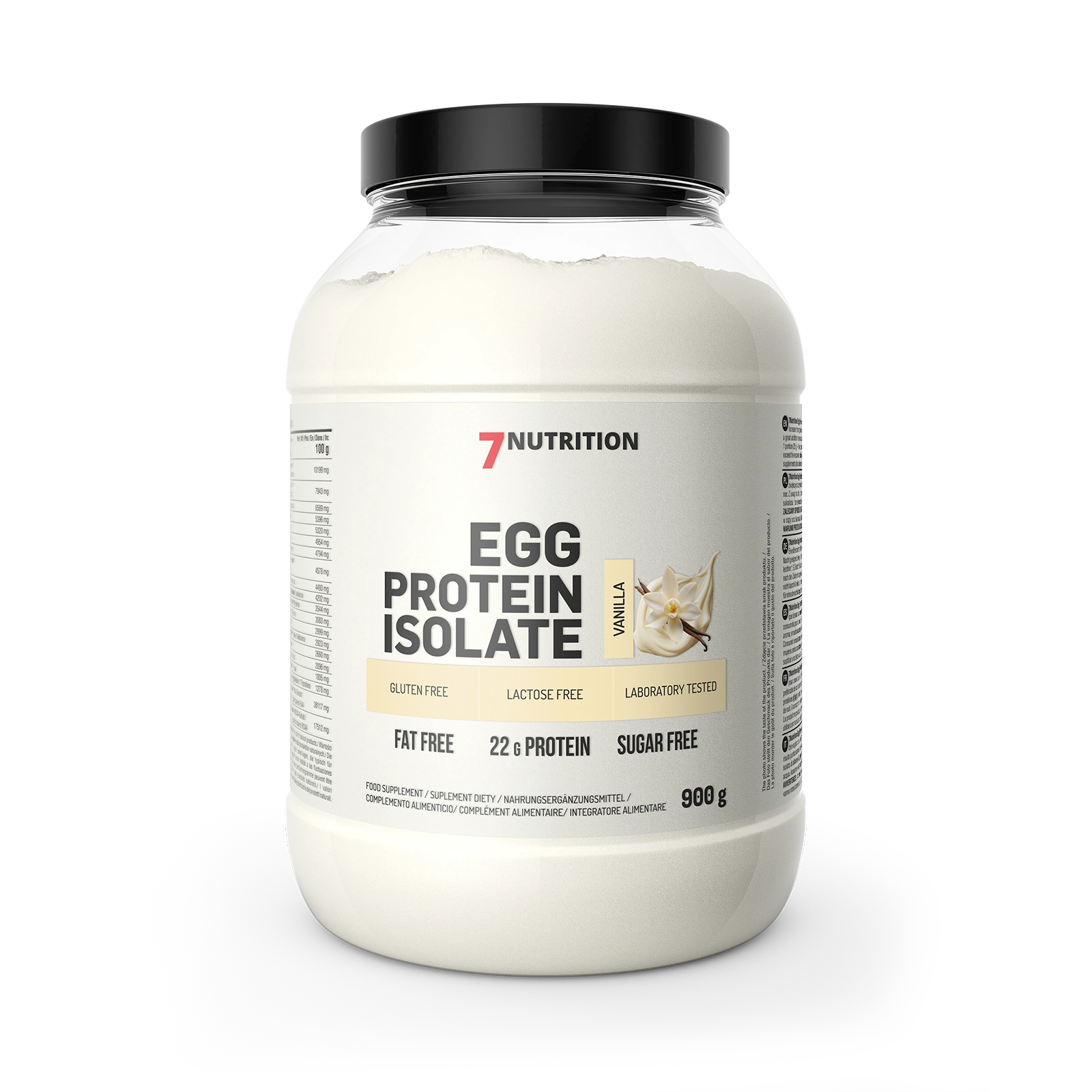 7Nutrition Egg Protein 900g - Wanilia