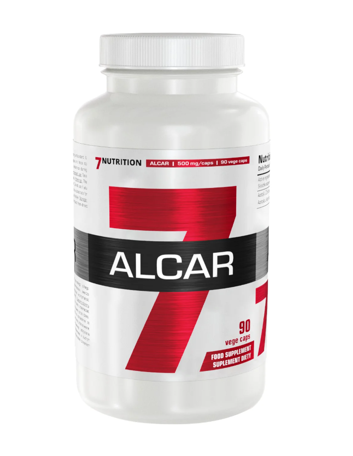 7Nutrition ALCAR Acethyl L-Carnitine 500mg-90vcaps