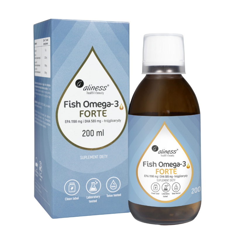 Aliness Fish Omega 3 FORTE - 200ml