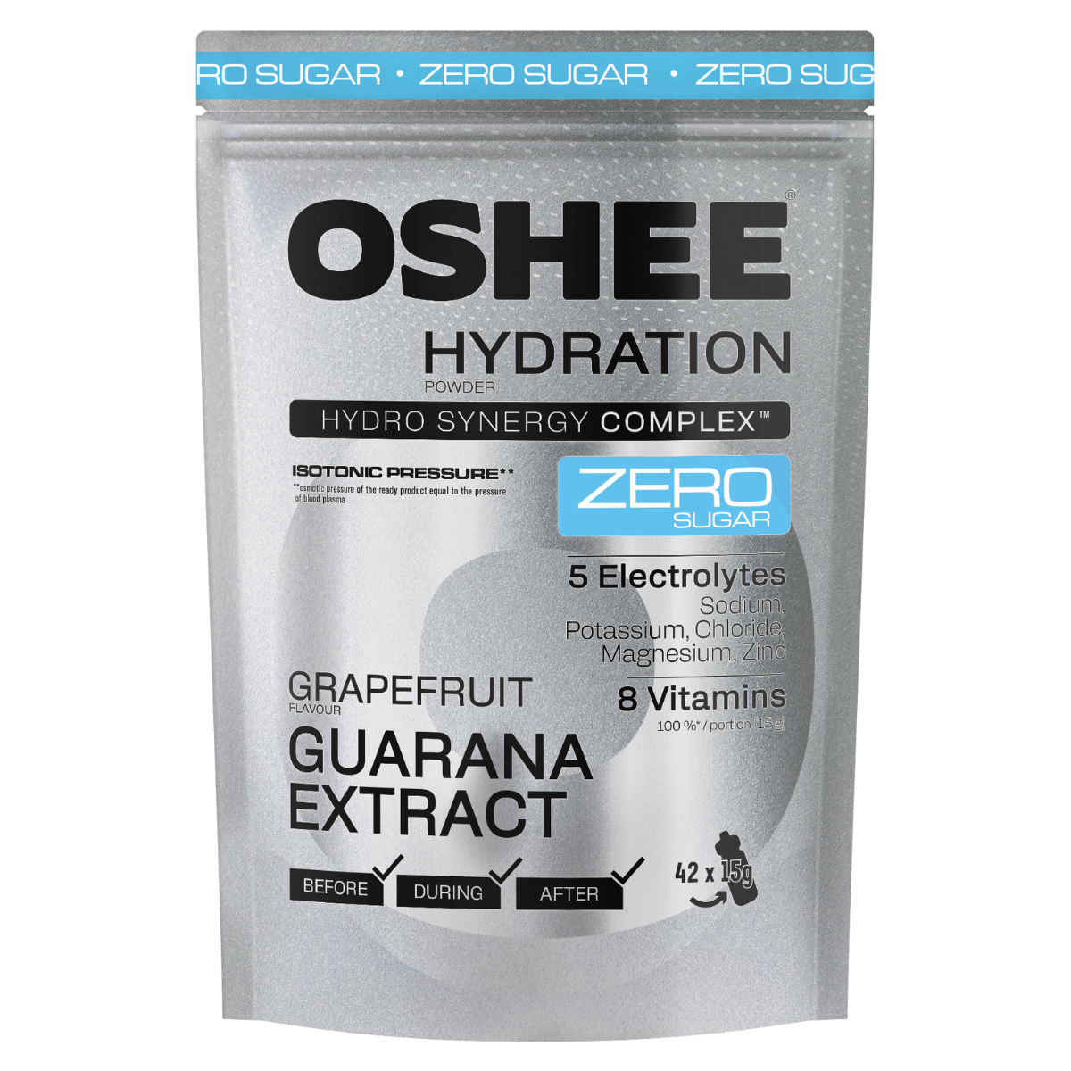 OSHEE Hydration ZERO 630g - Grejpfrut + Guarana
