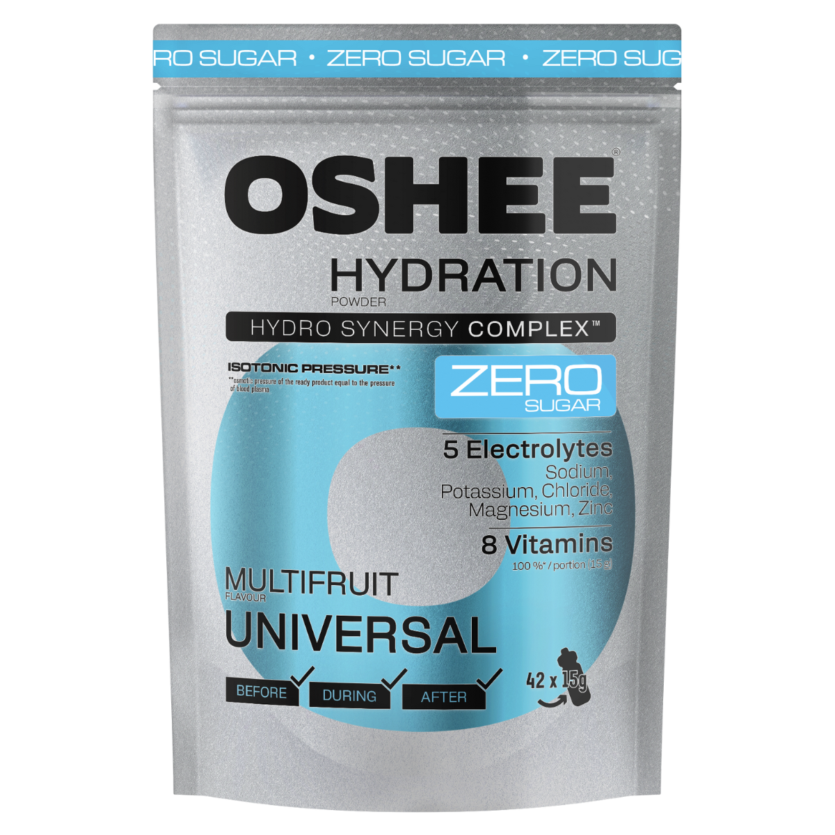 OSHEE Hydration ZERO 630g - Wieloowocowy