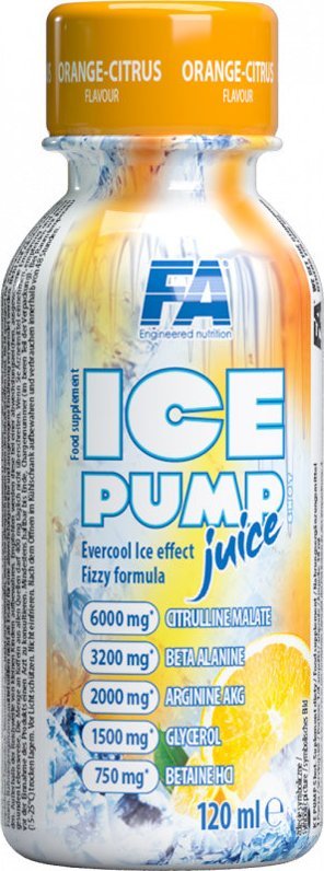 FA ICE PUMP Shot 120ml - Pomarańcza-Cytrus