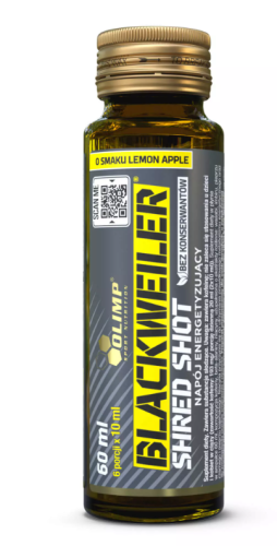 Olimp Blackweiler Shred Shot 60ml - Cytryna-Jabłko