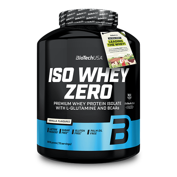 BioTech Iso Whey Zero 1816g - Wanilia