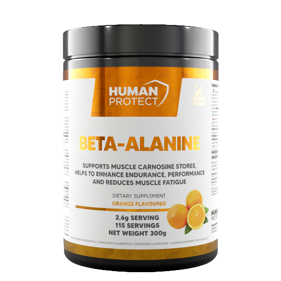 Human Protect FREE Beta-Alanine 300g - Pomarańcza