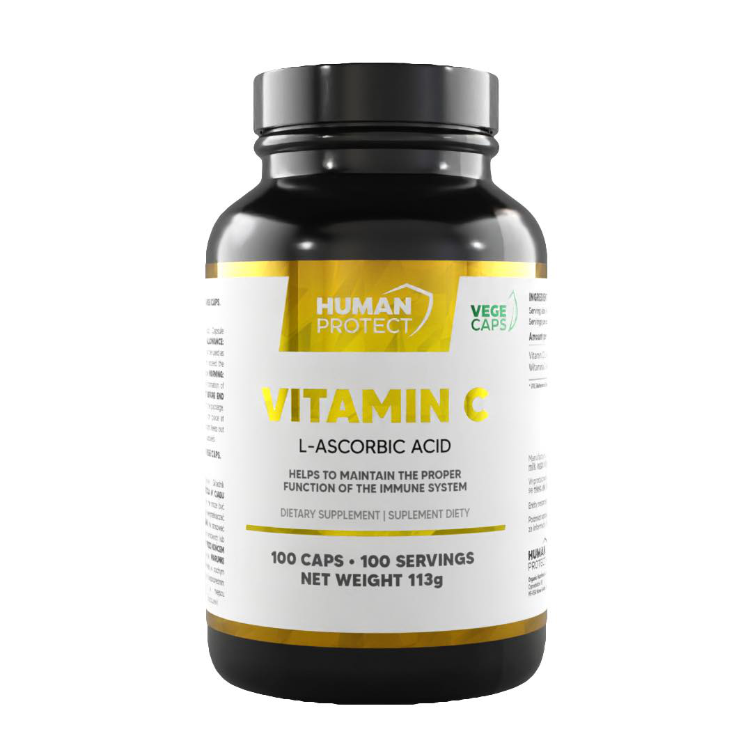 Human Protect FREE Vitamin C 1000mg - 100vcaps.
