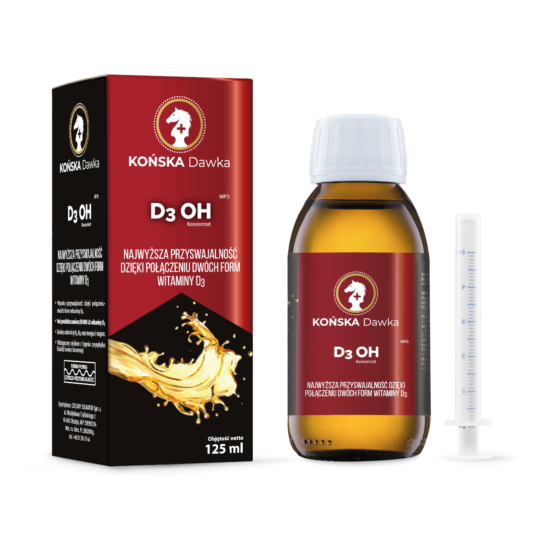 Końska Dawka Witamina D3 OH - 125ml