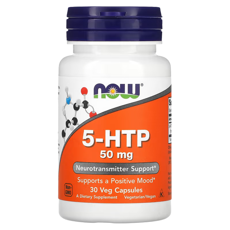 NOW 5-HTP 50mg - 30vcaps