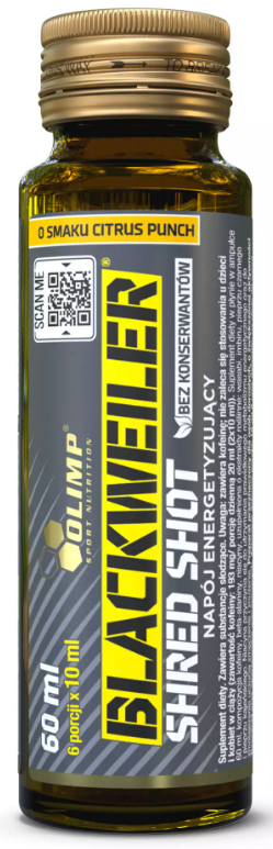 Olimp Blackweiler Shred Shot 60ml - Cytrusowy
