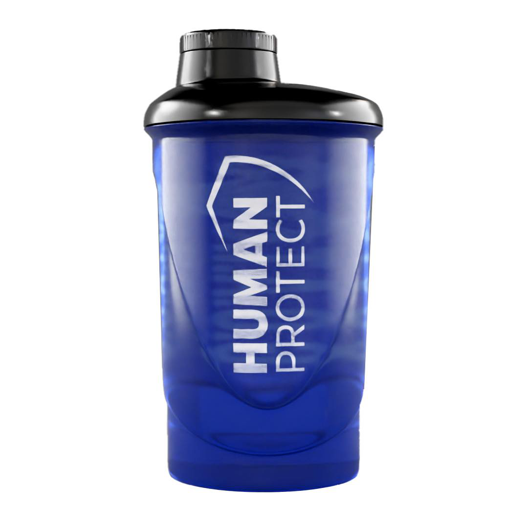 Human Protect G.O.A.T. Shaker 600ml - Niebieski