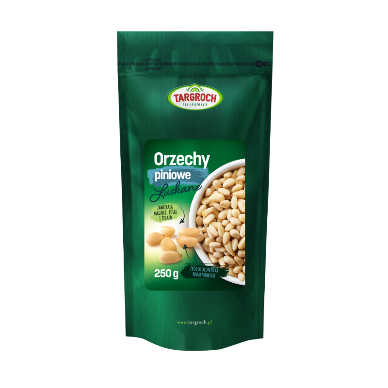 Targroch Orzechy Piniowe Łuskane - 500g
