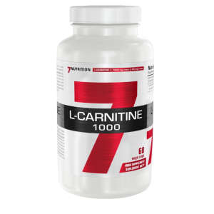 7Nutrition L-Carnitine 1000 60vcaps. Spalacz Tłuszczu