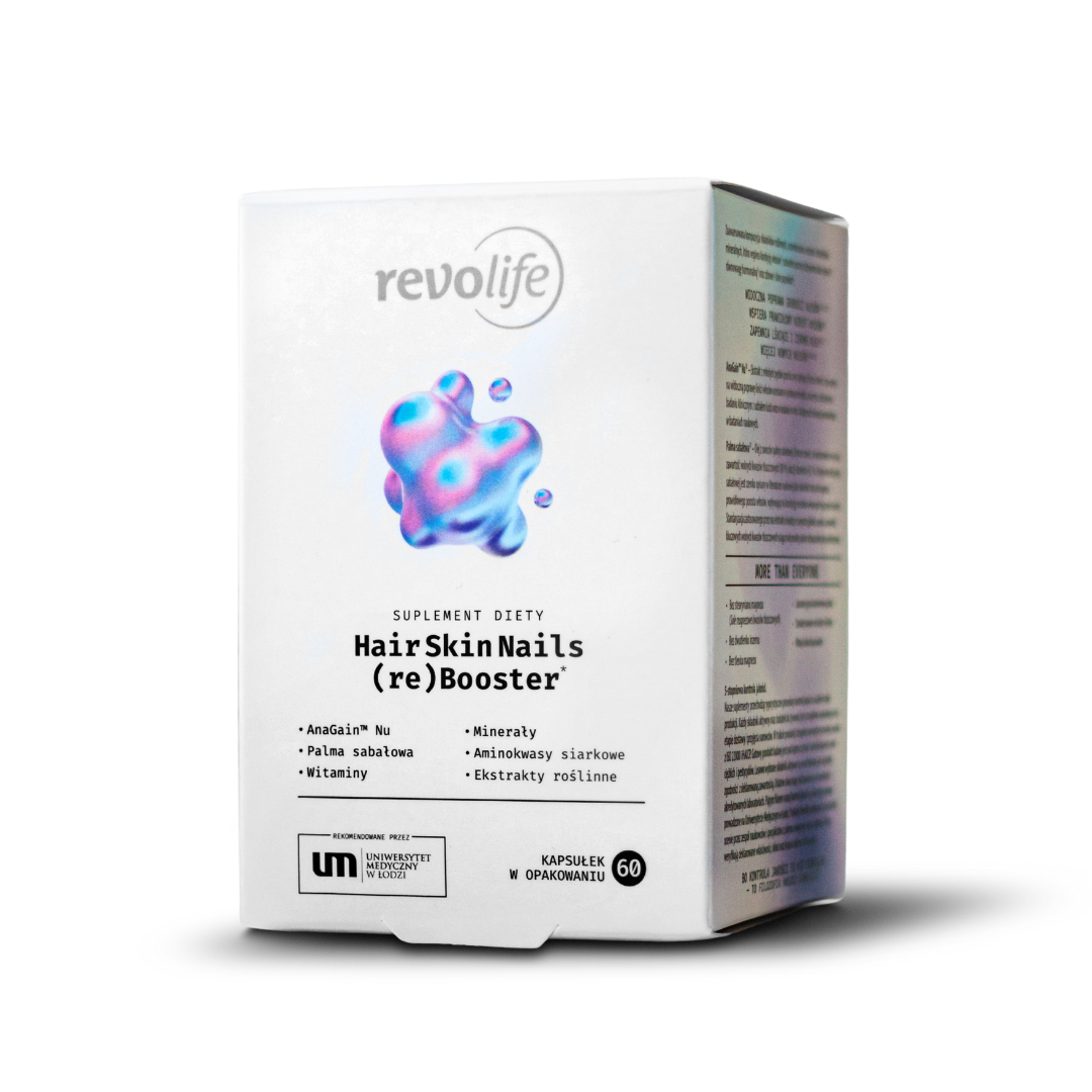 Revolife HairSkinNails (re)Booster, 60 kapsułek