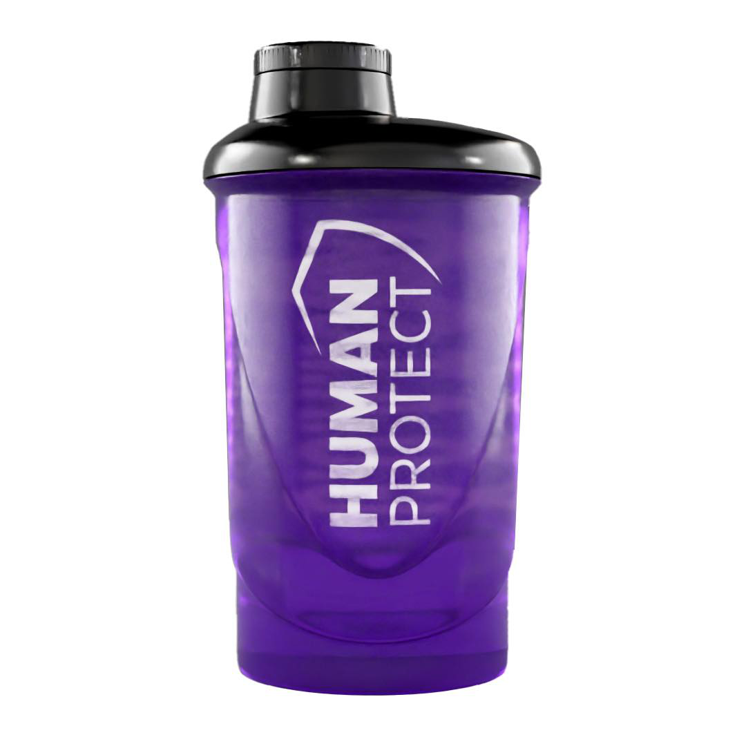 Human Protect G.O.A.T. Shaker 600ml - Fioletowy