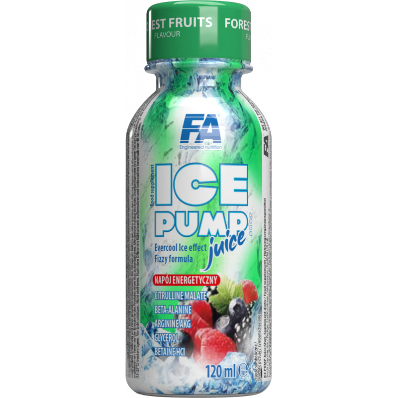 FA ICE PUMP Shot 120ml - Owoce Leśne