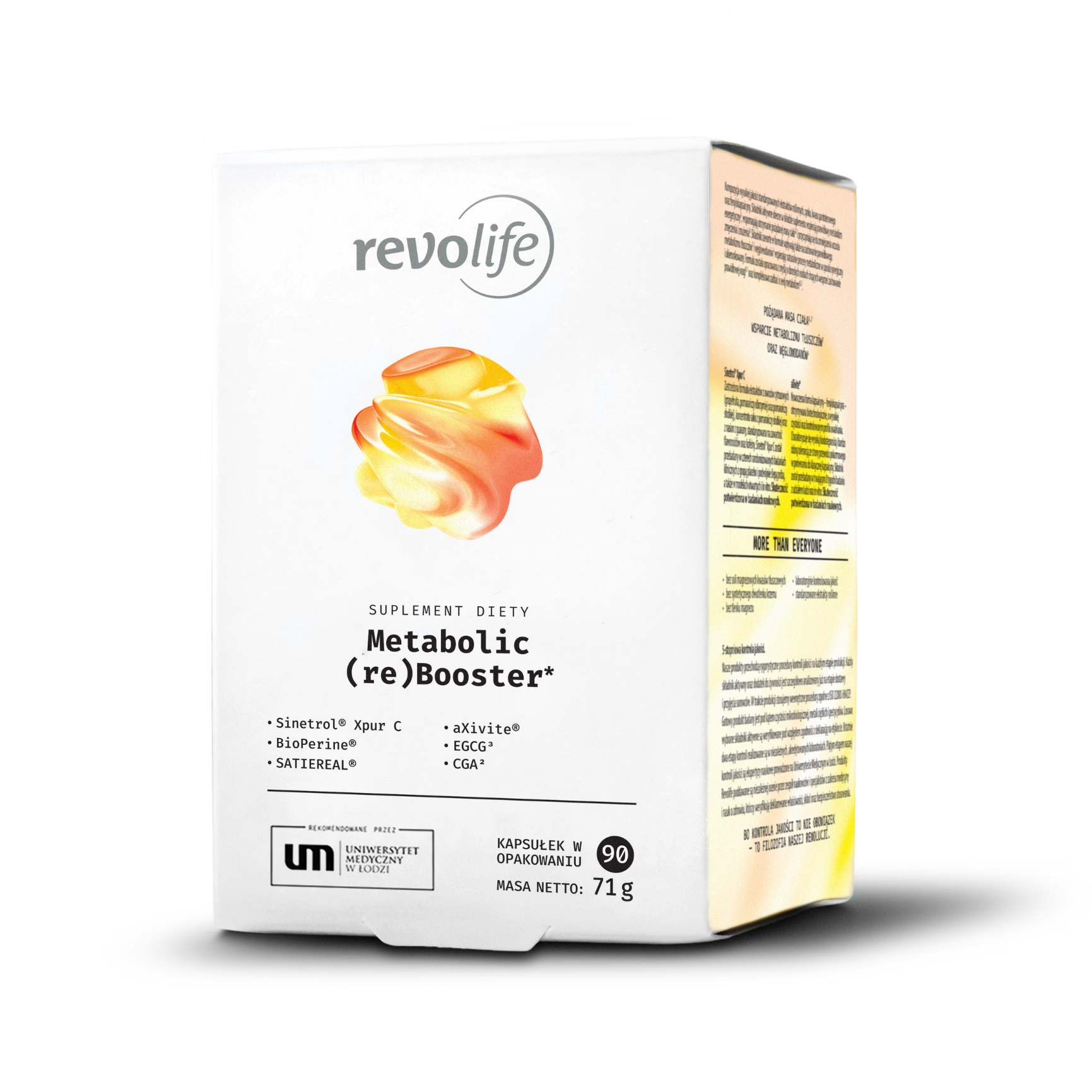 Revolife Metabolic (re)Booster, 90 kapsułek