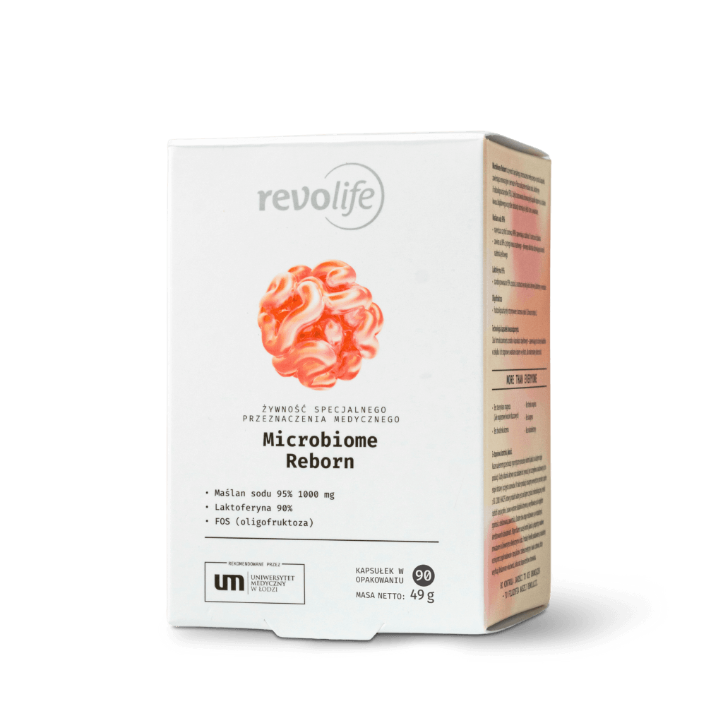 Revolife Microbiome Reborn, 90 kapsułek