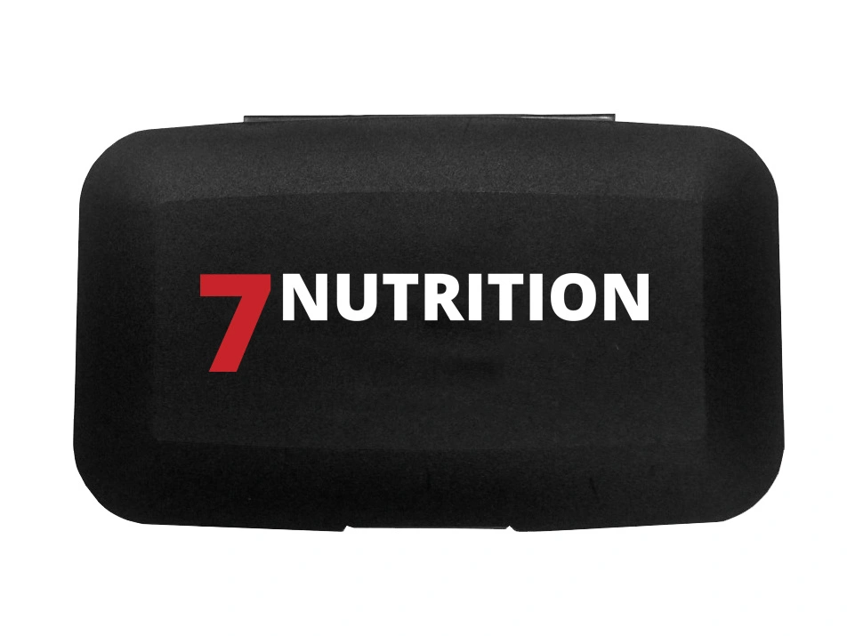 7Nutrition PillBox Pudełko na kapsułki - Czarne