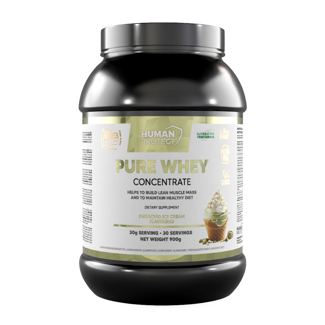 Human Protect Pure Whey 900g - Lody Pistacjowe