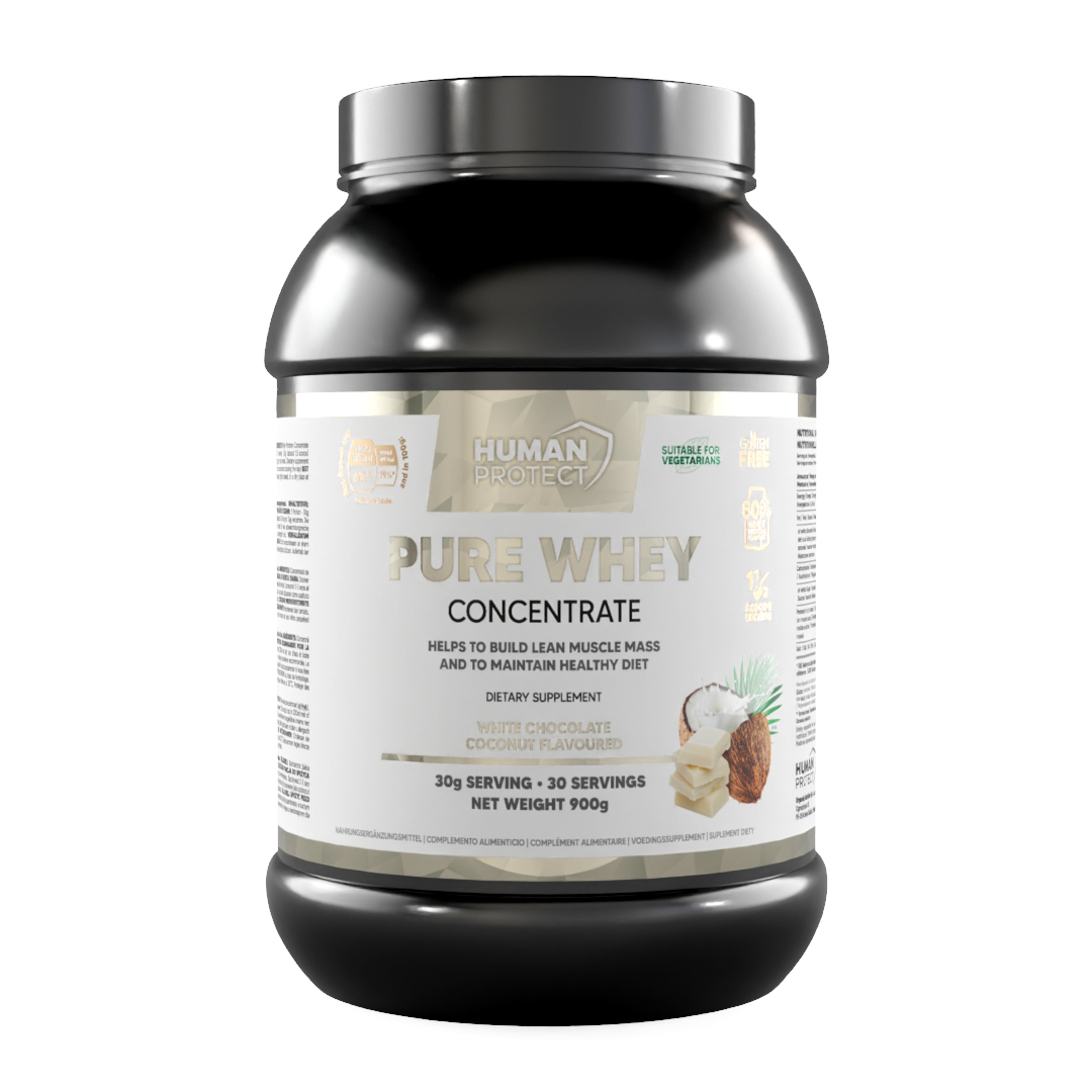 Human Protect Pure Whey 900g - B.Czeko-Kokos
